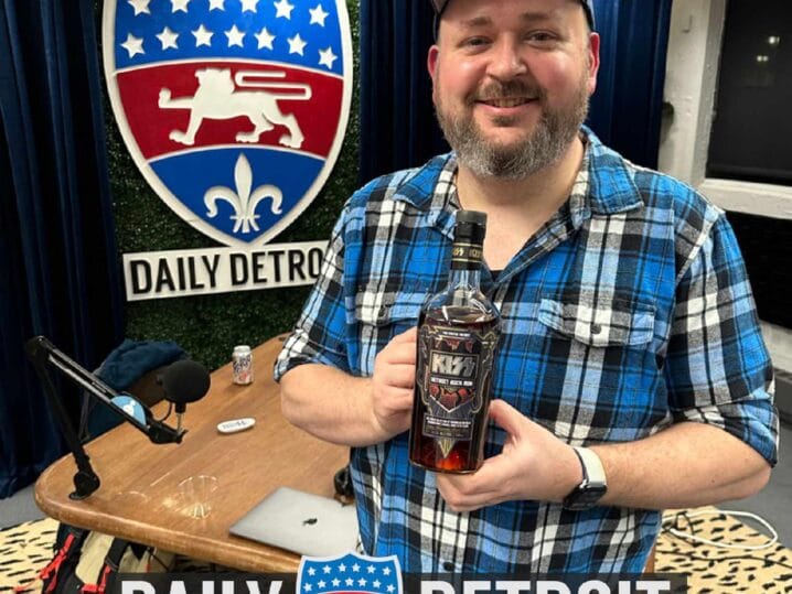 Featured image for the Trying Kiss Detroit Rock City rum // Randy's first QLINE ride // New shops? podcast.