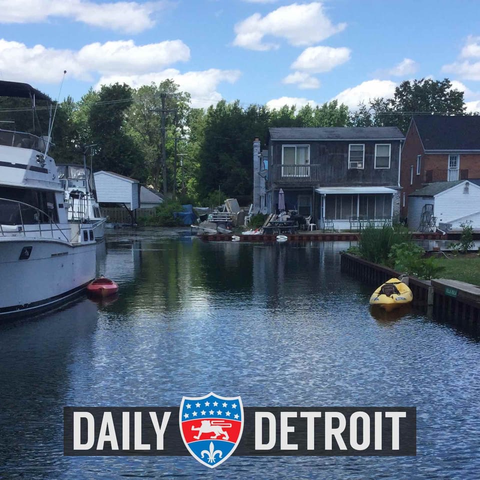 Cover image for the Climate change and flooding put the "The Venice of Detroit" at risk newsletter.