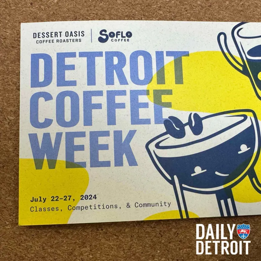 Featured image for the Previewing Detroit Coffee Week (And 3 Stories Around Town) podcast.