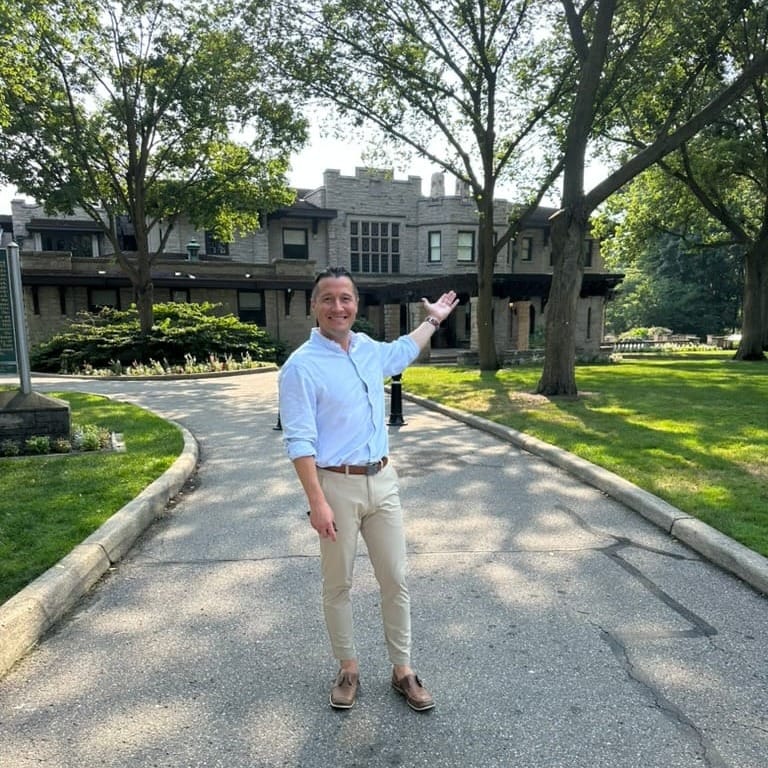 Featured image for the PODCAST: Historic Estate Rehab // New Warda Location // Dearborn's New Qimmah Coffee podcast.