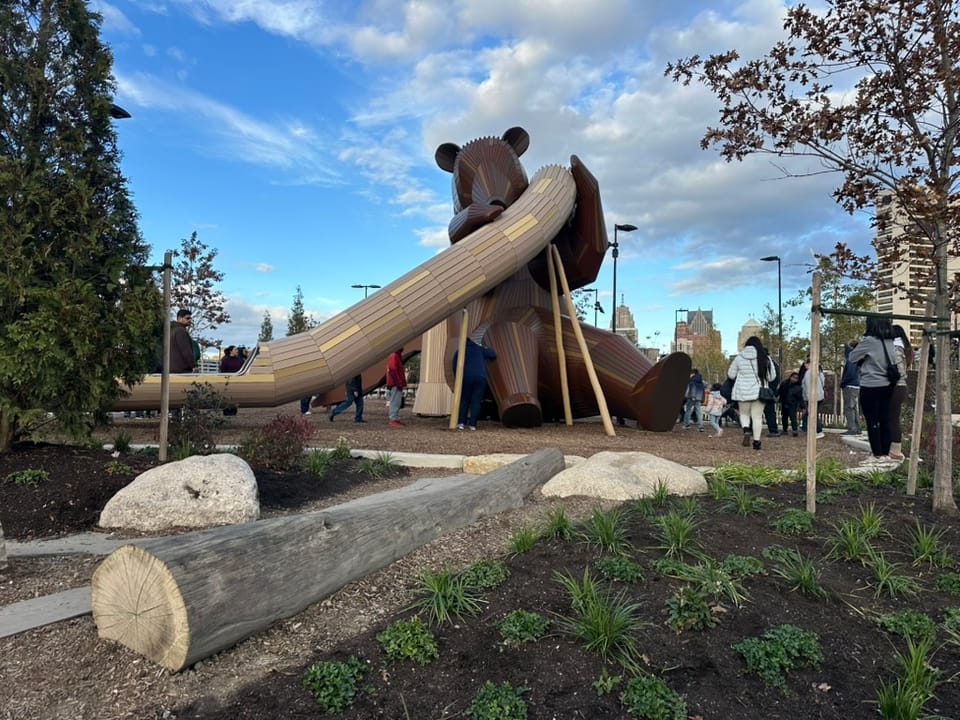 Cover image for the Detroit has a new gem on our Riverfront newsletter.