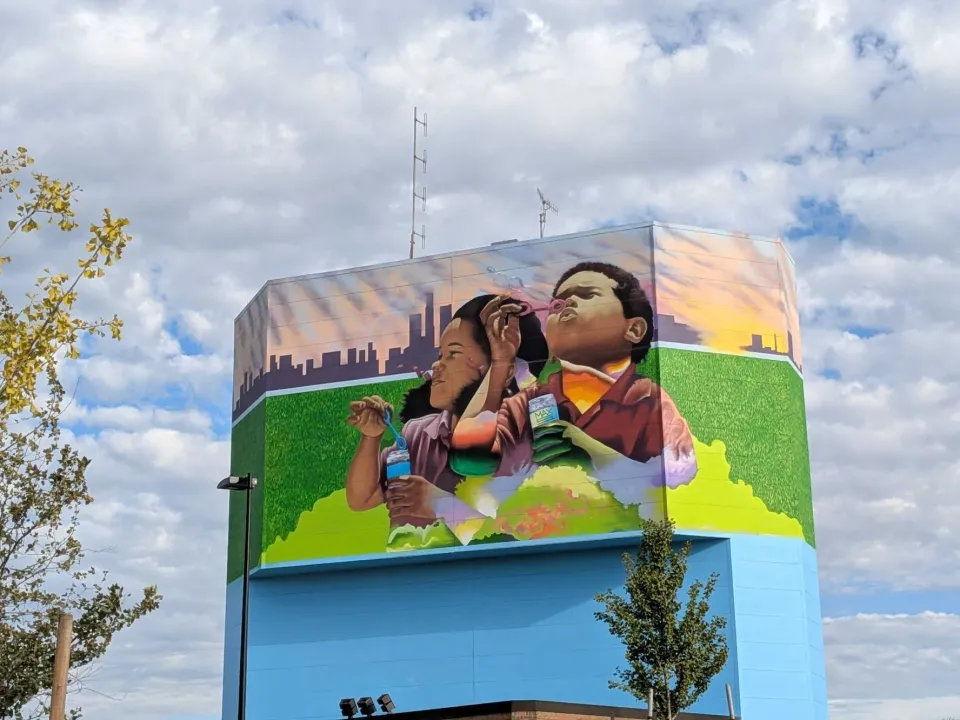 Cover image for the New Riverfront Mural, Park Updates & GM's Moves newsletter.